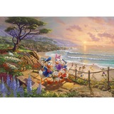 Schmidt Spiele Thomas Kinkade Studios: Disney - Donald e Daisy Un pomeriggio d'anatra, Puzzle 