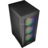 Sharkoon REBEL C20 ITX RGB, Chassis Tower Nero