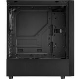 Sharkoon RGB Slider Midi Tower Nero Nero, Midi Tower, PC, Nero, ATX, micro ATX, Mini-ITX, Giocare, 15,7 cm