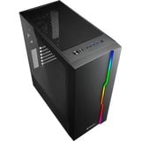 Sharkoon RGB Slider Midi Tower Nero, Chassis Tower Nero, Midi Tower, PC, Nero, ATX, micro ATX, Mini-ITX, Giocare, 15,7 cm