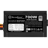 SilverStone ST70F-ES230 alimentatore per computer 700 W 20+4 pin ATX ATX Nero Nero, 700 W, 180 - 264 V, 47 - 63 Hz, 5 A, Attivo, 130 W