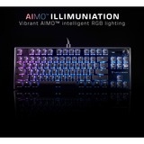 Turtle Beach Vulcan TKL tastiera Gaming USB QWERTZ Tedesco Nero, Tastiera da gioco Nero, Cablato, USB, Interruttore a chiave meccanica, QWERTZ, LED RGB, Nero