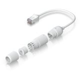 Ubiquiti Cavo di prolunga Easy Cable Cat.6a F/UTP, confezione da 2 bianco
