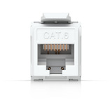 Ubiquiti Modulo Keystone Cat.6, confezione da 12, Modulo di Keystone bianco