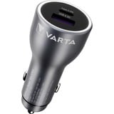 VARTA Caricatore auto KFZ, USB-A + USB-C, 45 watt, Caricabatterie Nero