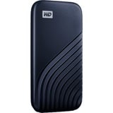 WD My Passport 2000 GB Blu blu, 2000 GB, USB tipo-C, 3.2 Gen 2 (3.1 Gen 2), 1050 MB/s, Protezione della password, Blu