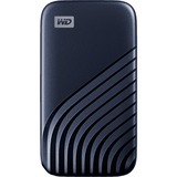 WD My Passport 2000 GB Blu blu, 2000 GB, USB tipo-C, 3.2 Gen 2 (3.1 Gen 2), 1050 MB/s, Protezione della password, Blu