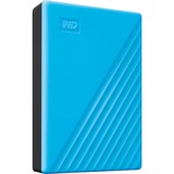 WD My Passport 6TB, Hard-disk Blu Azur