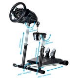 Wheel Stand Pro V2 Thrustmaster T300RS/TX R, Supporto Nero