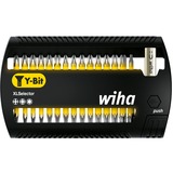 Wiha Set di punte XLSelector Y-Bit 25mm, 31 pezzi, Set di bit Nero/Giallo