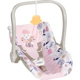 ZAPF Creation BABY born Comfort Seat Flower, Accessori della bambola BABY born Comfort Seat Flower, Sedia da viaggio per bambola, 3 anno/i