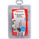 fischer 553339, Tassello grigio chiaro/Rosso