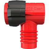 fischer Connettore per punta a tazza FHD II C, Allegato aspirapolvere rosso/Nero