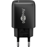 goobay Caricatore rapido USB-C PD GaN 25 watt, Caricabatterie Nero