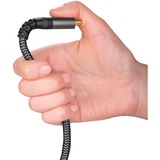 goobay Cavo HDMI Plus ad alta velocità con Ethernet, 4K @ 60Hz grigio