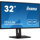 iiyama ProLite XB3288UHSU-B5 Monitor PC 80 cm (31.5") 3840 x 2160 Pixel 4K Ultra HD LCD Nero, Monitor LED Nero, 80 cm (31.5"), 3840 x 2160 Pixel, 4K Ultra HD, LED, 3 ms, Nero