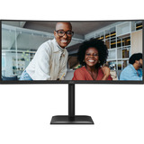 AOC CU34E4CV, Monitor LED Nero