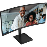 AOC CU34E4CV, Monitor LED Nero