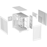 ASUS A32 PLUS ARGB, Chassis Tower bianco