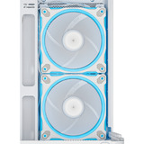 ASUS PRIME AP202 ARGB Mini Tower Bianco, Chassis Tower bianco, Mini Tower, PC, Bianco, micro ATX, Mini-ITX, Metallo, Gaming