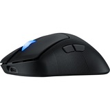 ASUS ROG Keris II Ace Wireless AimPoint Black mouse Gaming Mano destra RF Wireless + Bluetooth + USB Type-A Ottico 42000 DPI, Mouse da gioco Nero, Mano destra, Ottico, RF Wireless + Bluetooth + USB Type-A, 42000 DPI, Nero