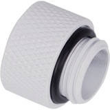 Alphacool 17488 parte e accessorio del sistema di raffreddamento del computer Kit di montaggio bianco, Kit di montaggio, Ottone, Bianco, 1/4", Maschio, Femmina