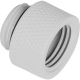 Alphacool 17488 parte e accessorio del sistema di raffreddamento del computer Kit di montaggio bianco, Kit di montaggio, Ottone, Bianco, 1/4", Maschio, Femmina