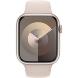 Apple Series 9 argento/light beige