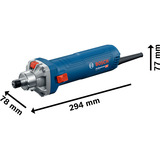 Bosch 06012B5120, GGS 30 S Professional, Smerigliatrice diritta blu