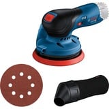 Bosch GEX 12V-125 Professional, Levigatrice orbitale casuale blu/Nero, 77 dB, 66 dB, 192 mm, 233 mm, 127 mm