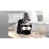 Bosch MUM59N26CB robot da cucina 1000 W 3,9 L Nero Nero, 3,9 L, Nero, 2,7 kg, 1,9 kg, 1,1 m, EAC-Eurasian, Ukraine