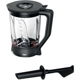 Bosch MUZ9MX2 accessorio per miscelare e lavorare prodotti alimentari 1,5 L, Nero, Trasparente, Plastica, Acciaio inossidabile, OptiMUM, VitaPower Series 4, 2,03 kg, 2,4 kg