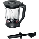 Bosch MUZ9MX2 accessorio per miscelare e lavorare prodotti alimentari, Accessorio frullatore Nero, 1,5 L, Nero, Trasparente, Plastica, Acciaio inossidabile, OptiMUM, VitaPower Series 4, 2,03 kg, 2,4 kg