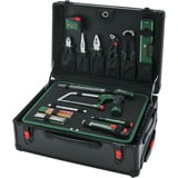 Bosch Set valigetta porta attrezzi con ruote, 119 pezzi, Set di strumenti Nero