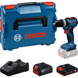 Bosch Trapano avvitatore a percussione a batteria con 2 batterie 18 volt in L-BOXX Vendita al dettaglio