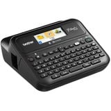 Brother PT-D610BTVP stampante per etichette (CD) Trasferimento termico 180 x 360 DPI 30 mm/s Con cavo e senza cavo TZe Bluetooth, Stampa etichette Nero, TZe, Trasferimento termico, 180 x 360 DPI, 30 mm/s, Con cavo e senza cavo, Nero