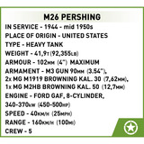 COBI M26 Pershing T26E3, Giochi di costruzione 