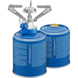 Campingaz Fornello da campeggio Combo Camping Connect + 2 CV 470 Plus, Fornello a gas argento/Blu