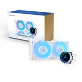 Chieftec ICEBERG 240 RGB, Raffreddamento ad acqua bianco