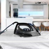 Clatronic DB 3703, Ferro da stiro Nero/Blu
