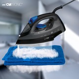 Clatronic DB 3703, Ferro da stiro Nero/Blu
