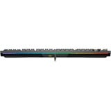 Corsair K100 RGB Optical-Mechanical Gaming tastiera USB QWERTZ Tedesco Nero, Tastiera da gioco Nero, Full-size (100%), USB, Interruttore a chiave opto-meccanico, QWERTZ, LED RGB, Nero