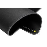 Corsair MM700 RGB Tappetino per mouse per gioco da computer Nero Nero, Nero, Monocromatico, Gomma, Alimentazione USB, Barra appoggiaferro antiscivolo, Tappetino per mouse per gioco da computer