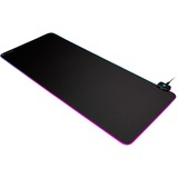 Corsair MM700 RGB Tappetino per mouse per gioco da computer Nero Nero, Nero, Monocromatico, Gomma, Alimentazione USB, Barra appoggiaferro antiscivolo, Tappetino per mouse per gioco da computer