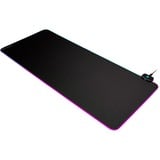 Corsair MM700 RGB Tappetino per mouse per gioco da computer Nero, Gioco mouse pad Nero, Nero, Monocromatico, Gomma, Alimentazione USB, Barra appoggiaferro antiscivolo, Tappetino per mouse per gioco da computer