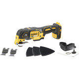 DEWALT Multitool a batteria (versione base) DCS355N-XJ, 18 Volt, Strumento multi funzione giallo/Nero