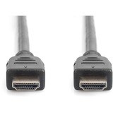 Digitus AK-330124-030-S, Cavo Nero