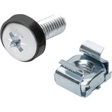 Digitus DN-19 SET-S giravite e bullone, Set di viti argento, Acciaio, Argento