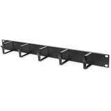 Digitus DN-97602 fermacavo Nero, Instradamento dei cavi Nero