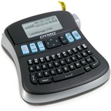 Dymo LabelManager ™ 210D QWERTZ Kitcase, Stampa etichette Nero/Argento, QWERTZ, Trasferimento termico, 180 x 180 DPI, 12 mm/s, Nero, Grigio